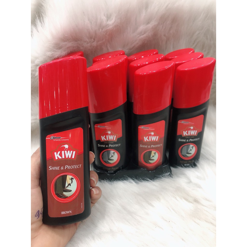 Xi đánh giày KiWi dạng nước 30ml