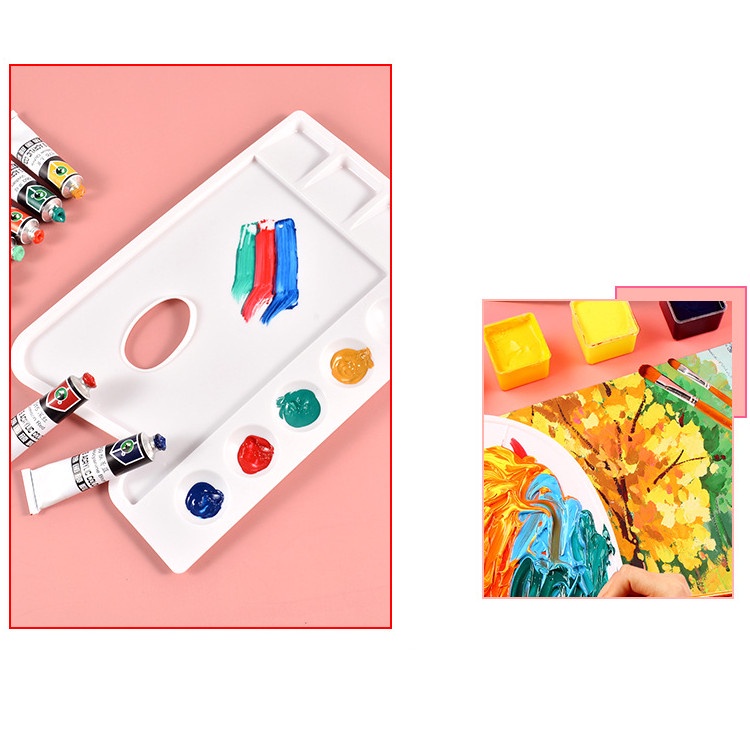 Khay Bảng pha màu -  Palette - Bảng màu