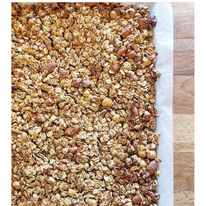 Granola ăn kiêng hafood, ngũ cốc giảm cân nhiều hạt vị mật ong