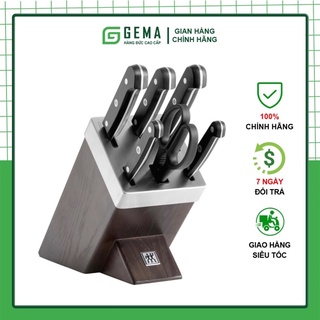 Bộ dao tự mài, set dao tự mài Zwilling gourmet 7 món hàng chính hãng nhập khẩu Đức