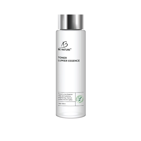 Toner Be Nature Lumier Essence cấp ẩm dưỡng trắng, giảm dầu và mụn 100ml