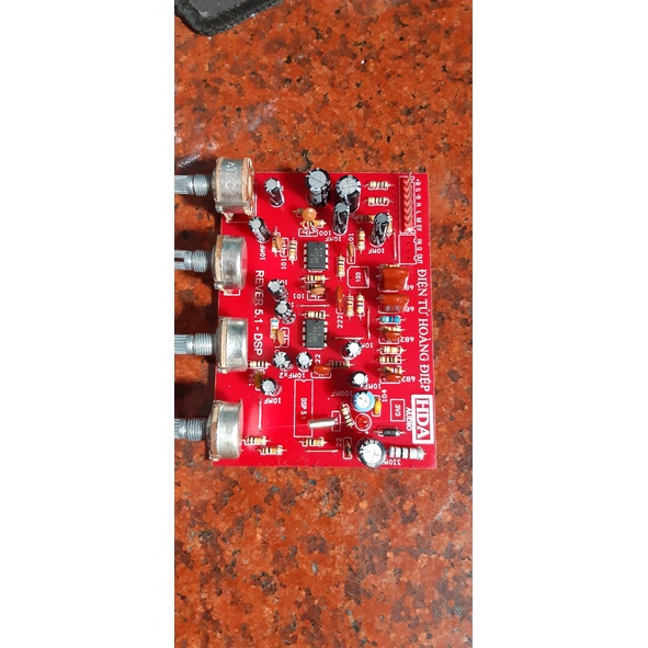 Bo reverb 4 volume DSP 5.1 nguồn đôi