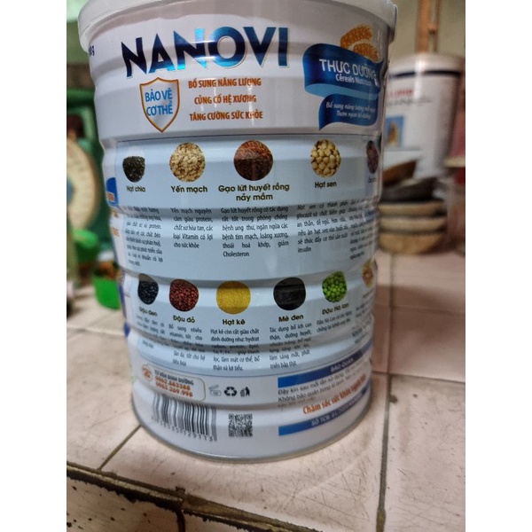 [Tặng sữa non Nanovi 150g] Sữa Nonovi thực dưỡng hộp 900