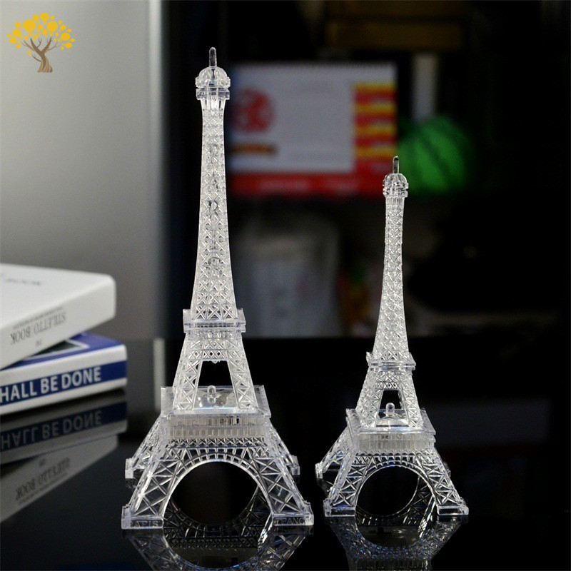 Đèn Ngủ Hình Tháp Eiffel Có Thể Đổi Màu Lãng Mạn