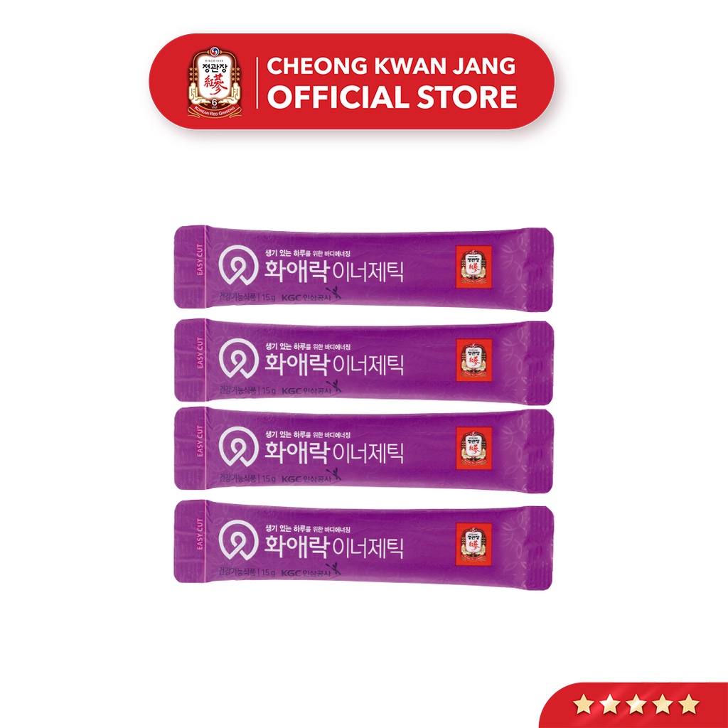 Thạch Hồng sâm Dành cho Phụ nữ KGC Cheong Kwan Jang Hwa Ae Rak Innergetic hộp 15g x 20 gói