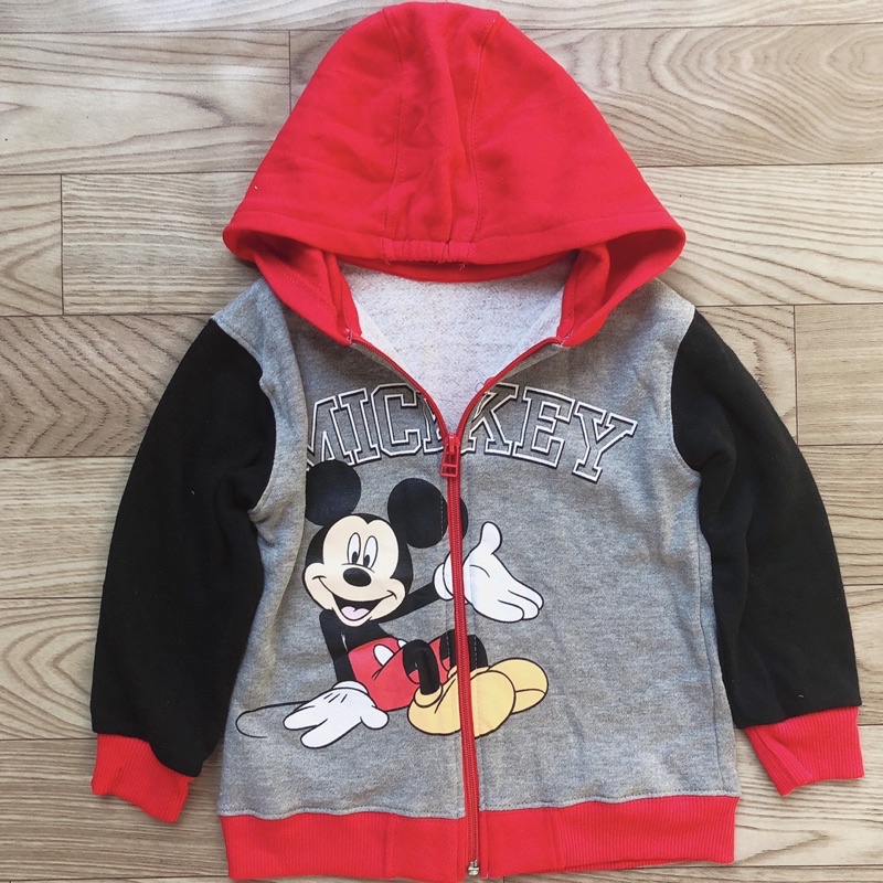 Áo Khoác Nỉ Mickey Hãng Díney Size 3-5 Tuổi
