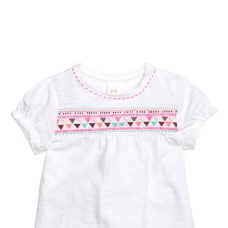 Áo phông bé gái h&m
