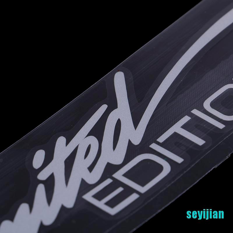 Sticker Vinyl 3D 16CM * 3.8CM Dán Trang Trí Xe Hơi