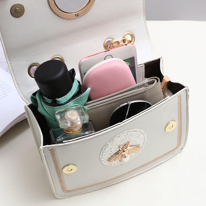 🔺 FREESHIP 🍁 Có Ảnh Thật 🍁-Túi Xách Nữ Da PU Cao Cấp  Hàn Quốc - Màu Trắng ,Đen. | BigBuy360 - bigbuy360.vn