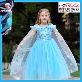 🎀 Váy công chúa Elsa cho bé 13-32kg