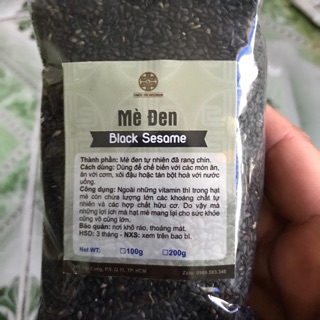 Mè đen rang chín 100g