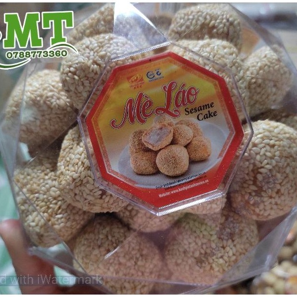 Mè láo Tân Huê Viên hộp 200g (Hộp kim cương)
