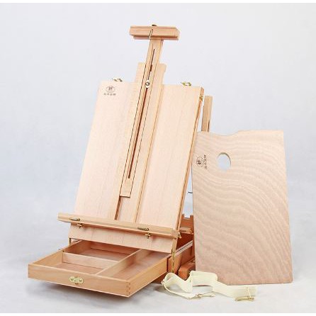 Giá vẽ gỗ dạng vali , giá vẽ chuyên nghiệp