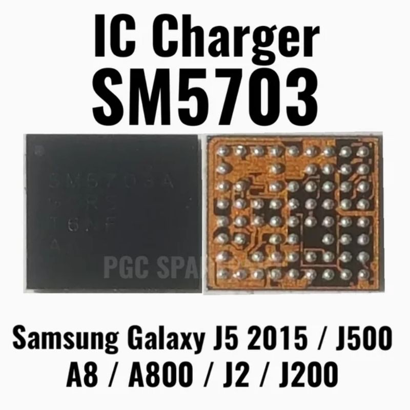 Củ Sạc Ic Sm5703 - Cas Ic Cho Samsung J5 2015 J500 A800 - Ic Usb J200