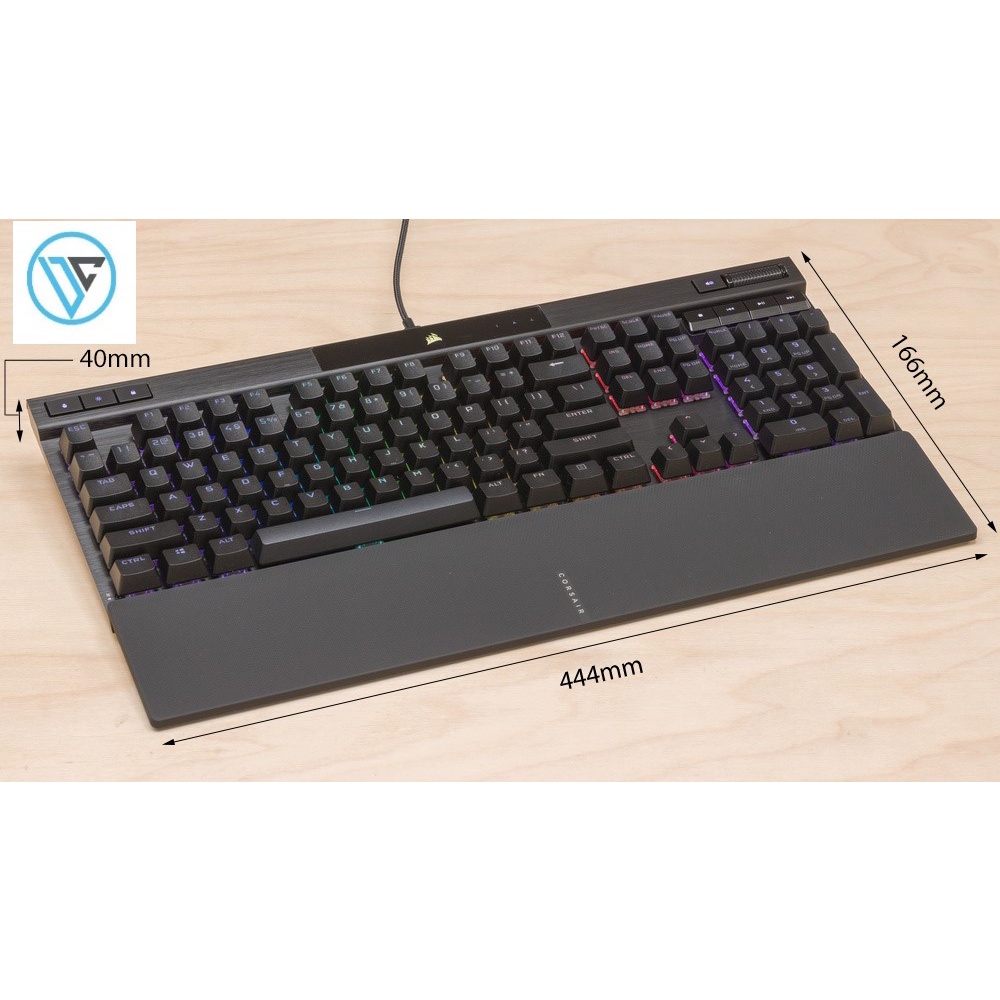 Bàn phím game Corsair K70 RGB Pro Red sw (USB) (CH-9109410-NA)