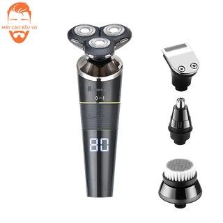 Máy cạo râu 💖𝑭𝑹𝑬𝑬𝑺𝑯𝑰𝑷 💖 Máy cạo râu đa năng Shaver Stardom S-2004 chống nước, cạo siêu nhanh