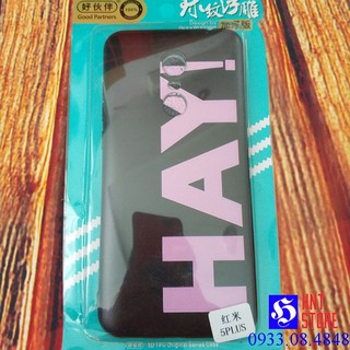 ỐP LƯNG XIAOMI REDMI 5 PLUS - CAO SU