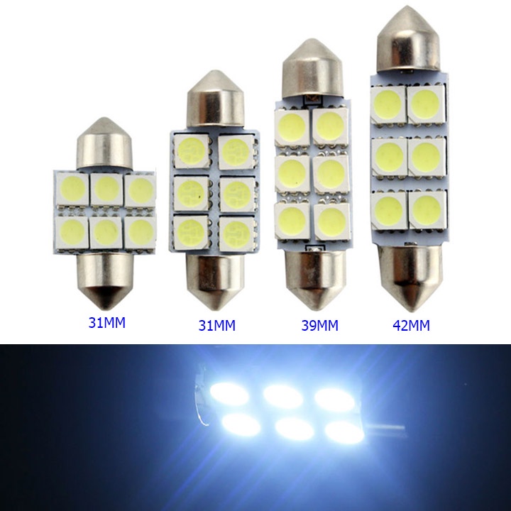 [Mã LIFEAUMAY giảm 10% tối đa 30k đơn 150k] Đèn LED trần ô tô, xe hơi full size phù hợp mọi loại xe