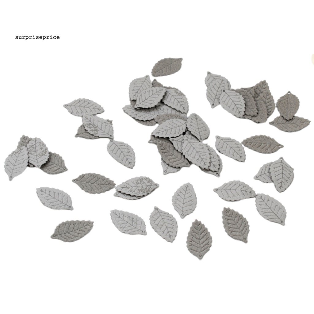 Set 100 Lá Giả Bằng Vải Dùng Trang Trí