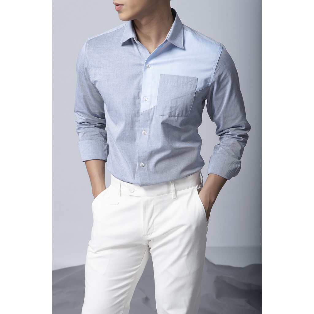 [Mã FAMALLT5 giảm 15% đơn 150K] Áo Mix Colour Shirts 030 | BigBuy360 - bigbuy360.vn