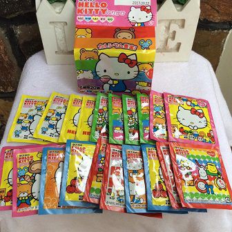 [BIG SALE] RẮC CƠM THẬP CẨM HELLO KITTY 5 vị 20 gói- HÀNG NHẬT NỘI ĐỊA