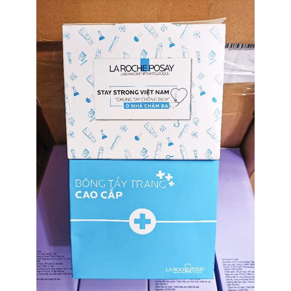 Bông Tẩy Trắng La Roche-Posay Cao Cấp 50 Miếng