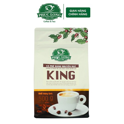 Cà Phê King Không Bơ - Phúc Long - Gói 500g | BigBuy360 - bigbuy360.vn
