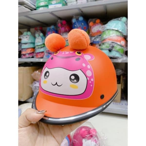 MŨ BẢO HIỂM CAO CẤP hình thú cute an toàn cho BÉ yêu( bé từ 3 đến 6 tuổi)