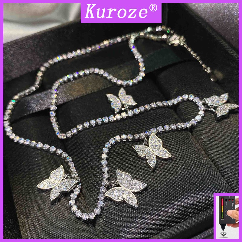 Vòng cổ Mặt Moissanite Sang Trọng