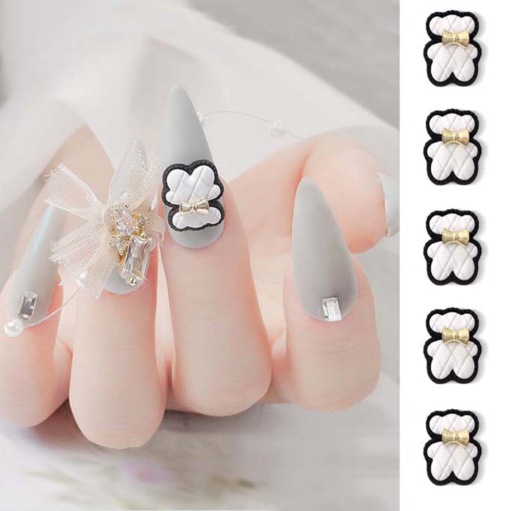 Phụ Kiện Đính Móng Tay Trang Trí Nghệ Thuật 3D Thiết Kế Hoạt Hình Dễ Thương