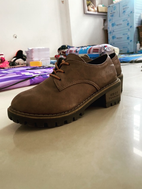 Giày vintage oxford 2hand cho bạn gái | BigBuy360 - bigbuy360.vn