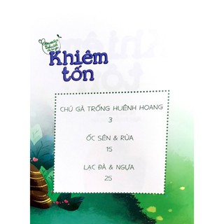 Gieo Mầm Tính Cách Cho Bé Yêu - Khiêm Tốn
