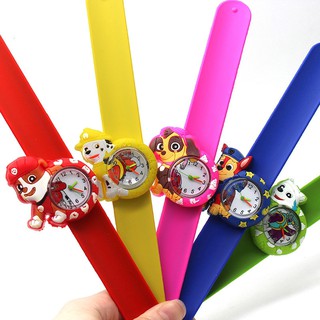 3x3 Đồng hồ đeo tay thiết kế hình chú chó cứu hộ Paw Patrol xinh xắn
