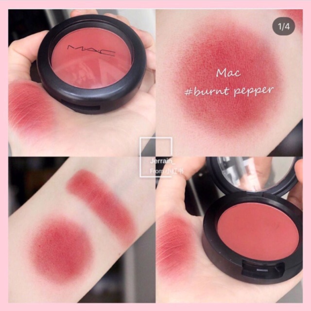 MAC - Phấn Má Powder Blush Màu Burnt Pepper/Melba