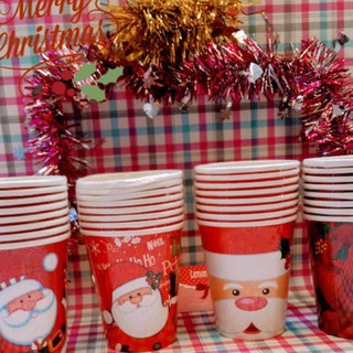 Set 5 cốc giấy dùng 1 lần tiện ích - giao màu ngẫu nhiên
