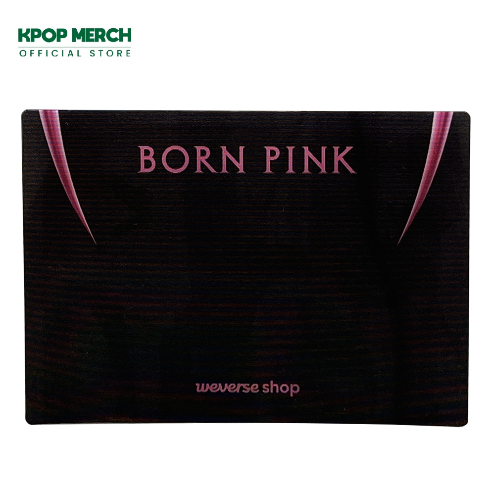 Khung ảnh BLACKPINK only pob born pink weverse pob