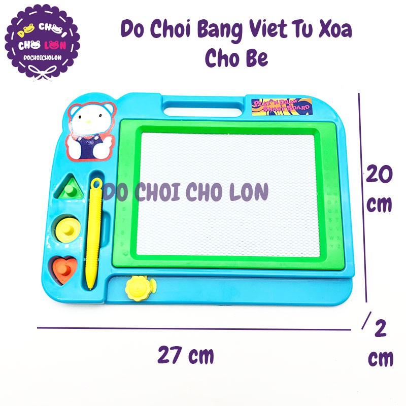 Đồ Chơi Bảng Viết Tự Xóa - Hàng Việt Nam
