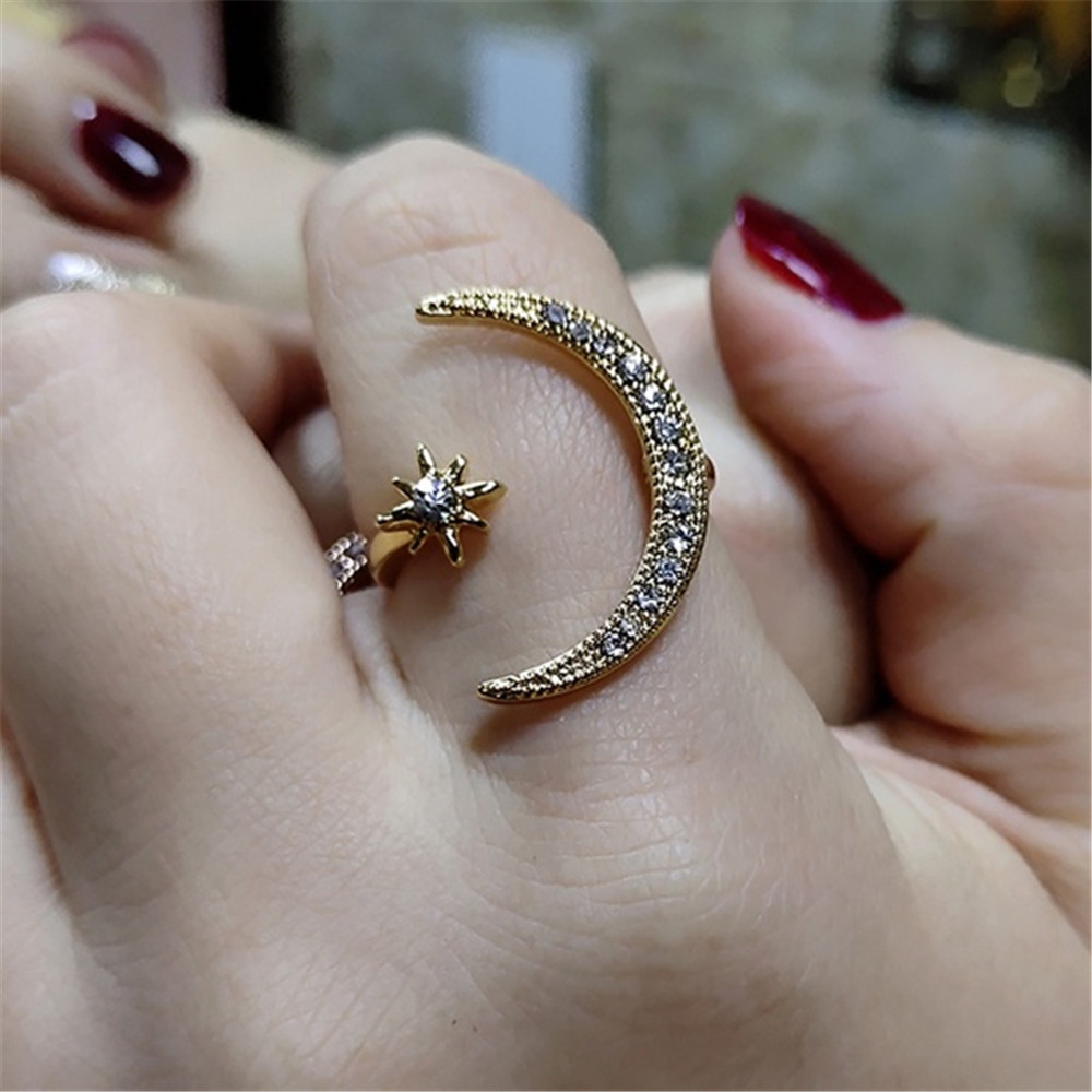 Nhẫn Cưới Mạ Vàng 925 Đính Đá Nhiều Màu 18k