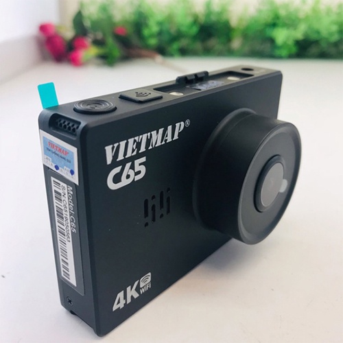 Camera quan sát ghi hình ảnh VIETMAP model C65, ghi hình ảnh cùng lúc trước sau, cảnh báo bằng giọng nói | BigBuy360 - bigbuy360.vn