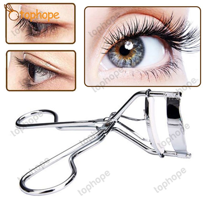 [2020] Professional Handle Eyelash Curler Clip Eye Curling Beauty Makeup Tool Cosmetic TPE