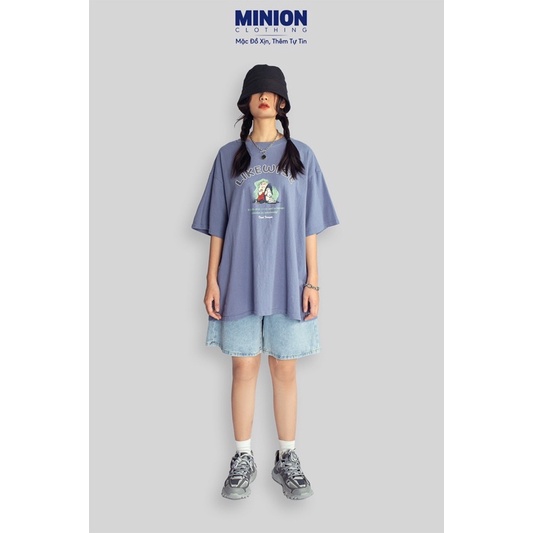 Áo thun tay lỡ MINION CLOTHING phông Unisex nam nữ tee oversize form rộng pull Ulzzang Streetwear Hàn Quốc vải mềm A3012