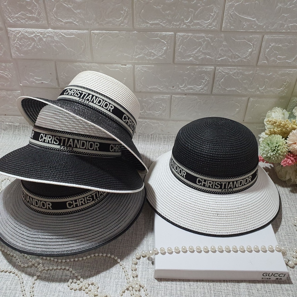 Mũ nữ đi biển đi chơi, mũ thời trang vành nhỏ sang chảnh