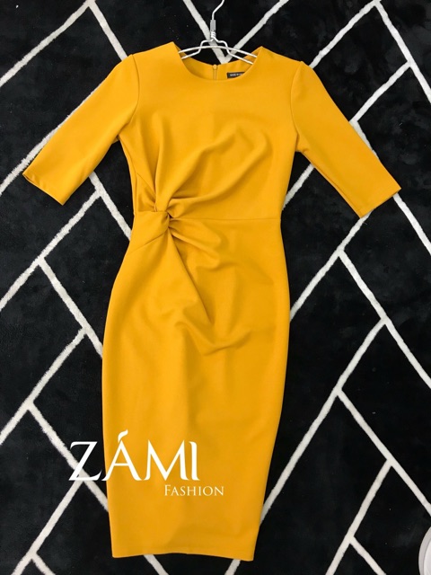 Váy cát hàn xoắn eo