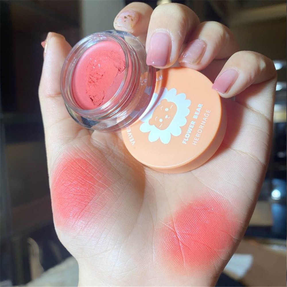 [Hàng mới về] Son môi dạng kem màu đơn sắc dưỡng ẩm chống thấm nước thời trang retro cổ điển