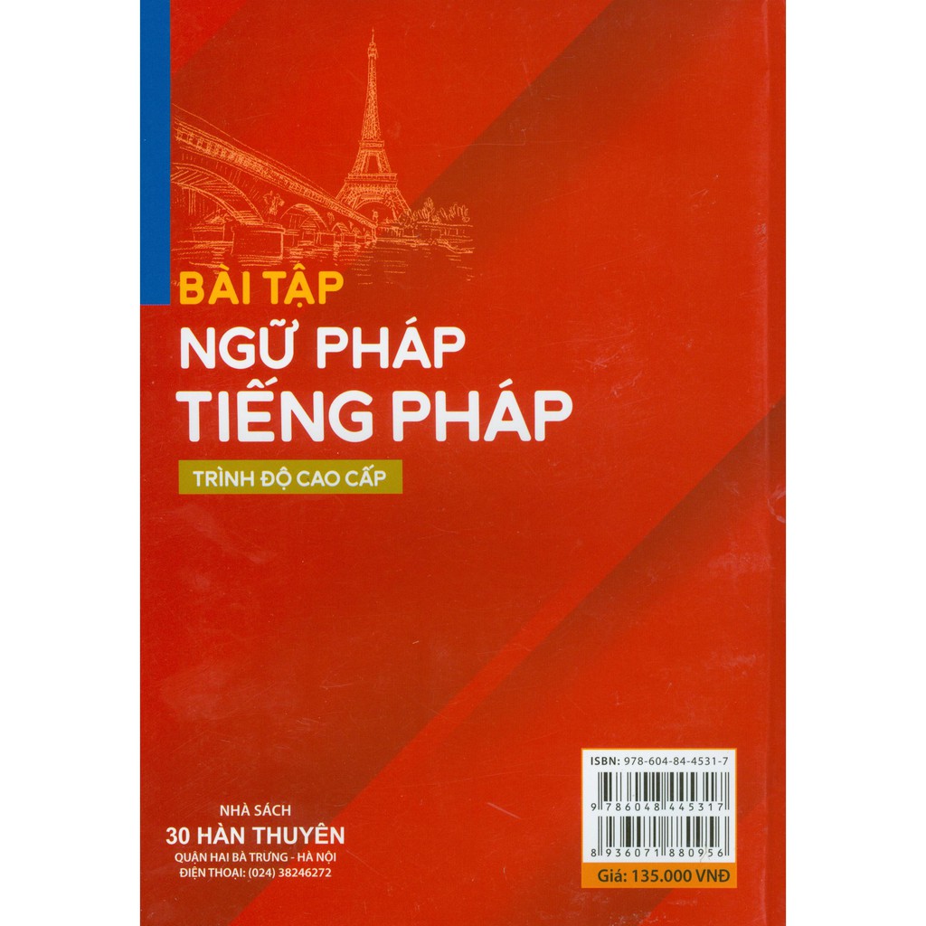 Sách - Bài Tập Ngữ Pháp Tiếng Pháp - Trình Độ Cao Cấp | BigBuy360 - bigbuy360.vn