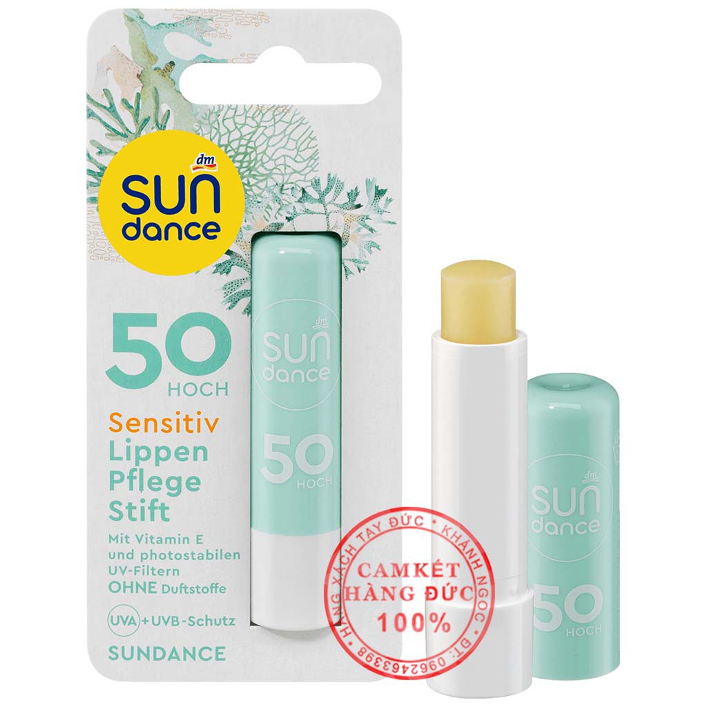 Son dưỡng môi chống nắng Sundance 50 hoch Sensitiv Sun dance SPF 50 - Hàng Đức