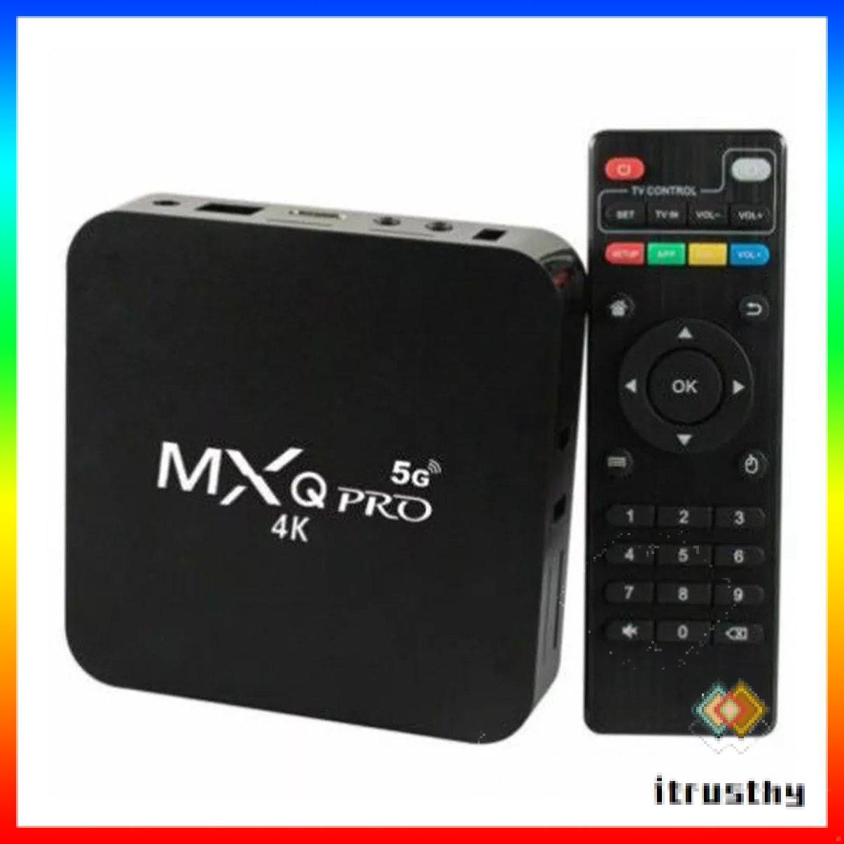 Hộp tv Mxq Pro phiên bản 5.0 Android 7.1/10.1 thông minh 4K 8G+128G