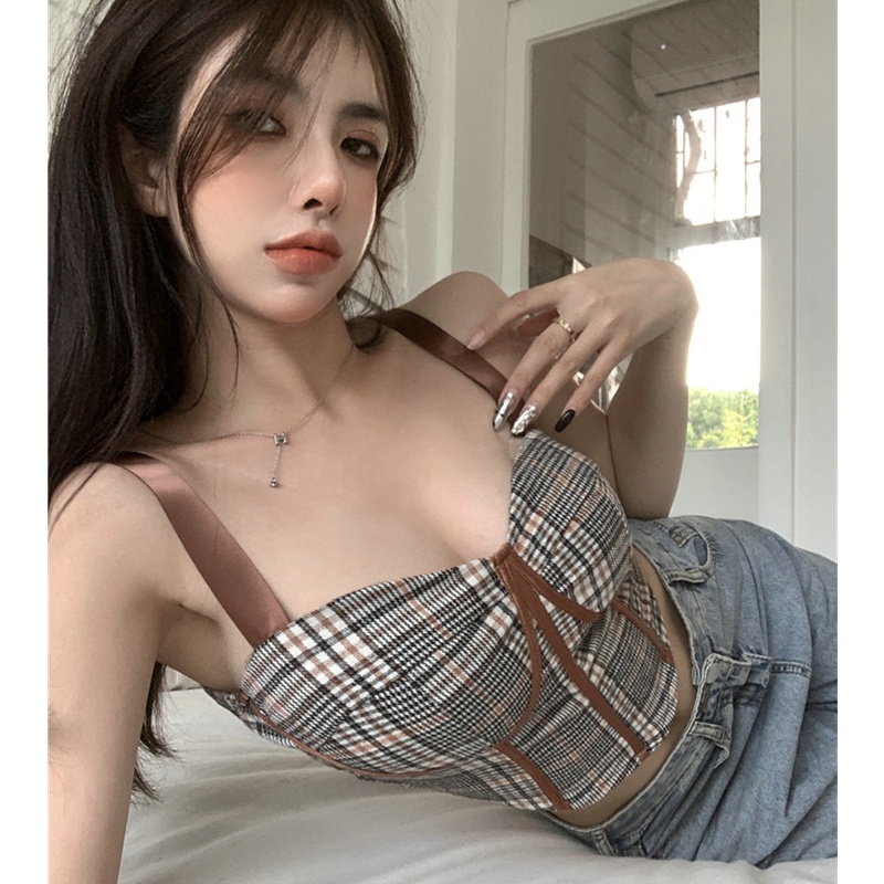 Áo Hai Dây Dáng Ôm Thời Trang Cho Nữ