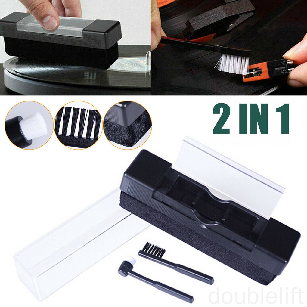 Set chổi vệ sinh đĩa than chuyên dụng tiện lợi