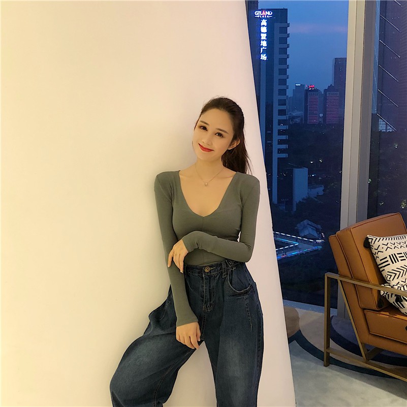 áo LEN cỔ V QUẢNG CHÂU ORDER MÃ 6525 | BigBuy360 - bigbuy360.vn